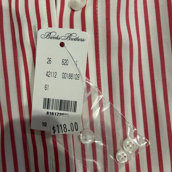 Oversized cotton pinstripe shirt - NWT - Picture 7 of 7